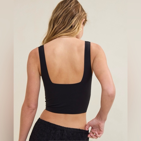 Aerie Smoothez Square Neck Top - Picture 2 of 7